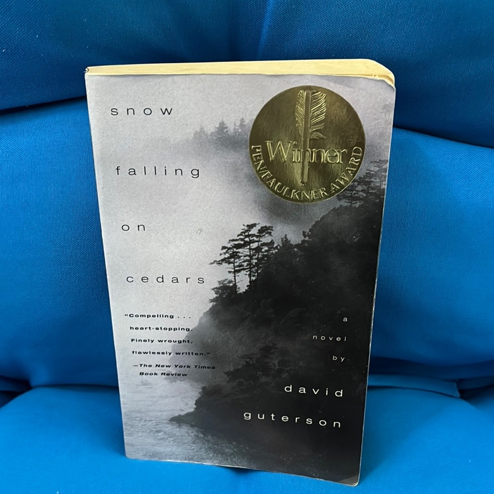 Snow Falling On Cedars By David Guterdon A Novel Soft Cover NWOTS